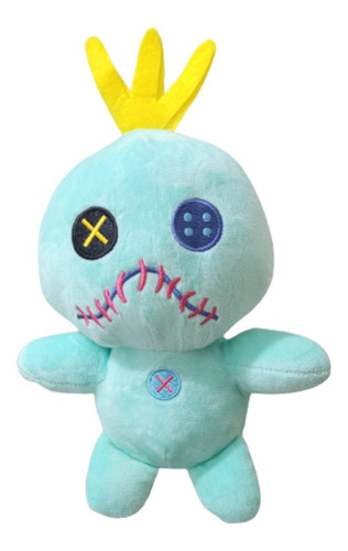 Peluche Stitch Con Scrump Trapo 25cm Excelente Calidad