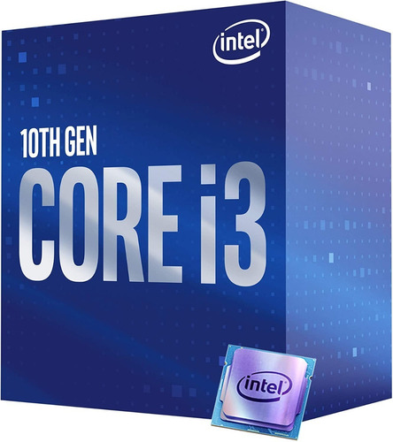 Procesador Intel Core I3 10100 S 1200 3,60ghz Quad-core 6mb