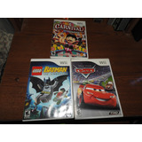 Lote De 3 Juegos Nintendo Wii