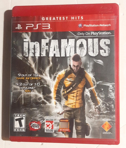 Juego Fisico Ps3 - Infamous - 