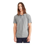 Polera Hombre Polo Rib Collar Slim Fit Plomo Dockers