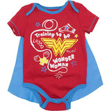 Body Wonder Woman Y Harley Quinn Para Bebé.