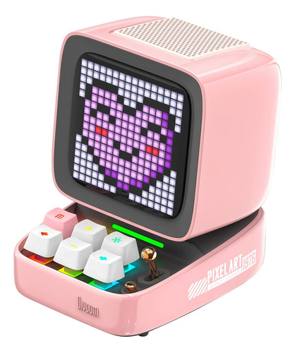 Parlante Bluetooth Divoom Ditoo Pc Retro Pixel Art 16x16