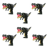 6pcs  Juju Juguetes Dinosaurio Trigger T Rex ,con Sonido