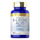 Carlyle Ácido R-lipoico 200 Mg | 60 Cápsulas | Ácido R-li