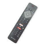 Controle Compativel Philips Tv Rc4154301/01 Netflix Ambiligh