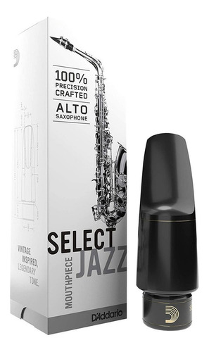 Boquilla Daddario Select Jazz Para Saxo Alto