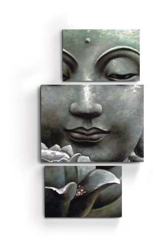 Cuadros Tripticos Buda Buddha Zen Orientales Arte Meditacion