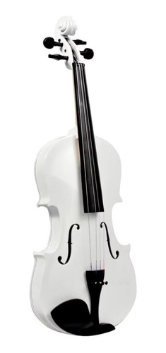 Violin Amadeus Cellni Laminado 4/4 Blanco Con Estuche