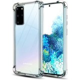 Funda Tpu Reforzada Para Samsung Linea A + Vidrio Templado Color Transparente A03s