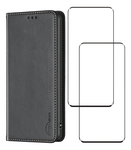 Funda Magnética Piel Tipo Cartera Para Samsung Galaxy Car