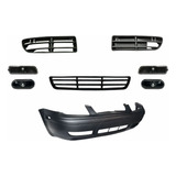 Fascia Jetta A4 99 - 07 Con Rejillas Y Cuartos Humo Delanter