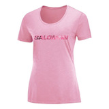 Remera Salomon Ss Tee W Dama Algodón Asfl70