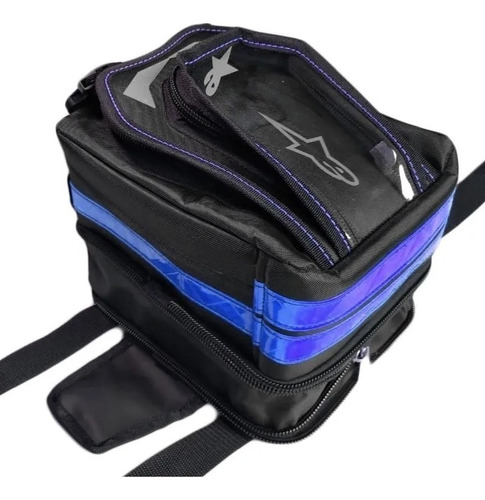 Maleta Tank Bag Moto Porta Celular Casco Expandible Tail Bag