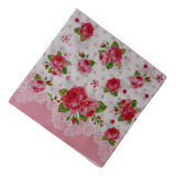 Guardanapo Papel Decoupage Flor Flores Rosa Vermelha C/20und