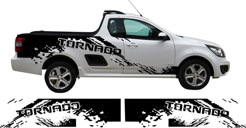 Calca Calcomanía Sticker Splash Para Chevrolet Tornado
