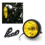 Faro De Motocicleta Vintage Para Sportster Chopper Bobber