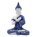Buda Tailandês Sentado 12942 Estatueta Hindu