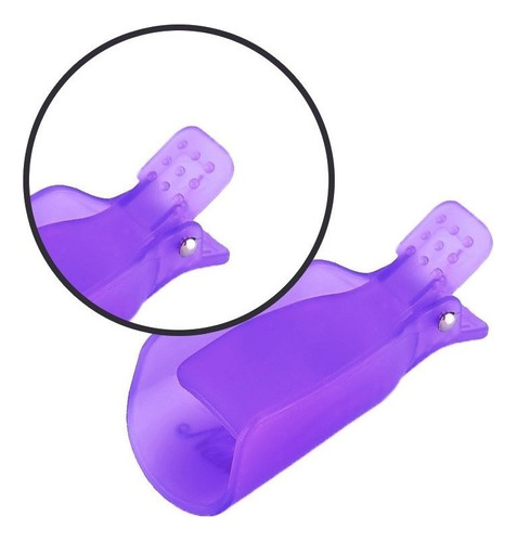 Clips Eboot Para Retirar Uñas Acrílicas O De Gel, 20 Piezas