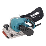 Lijadora  Profesional  De Banda Makita Mt M9400b  Turquesa 940w 127v