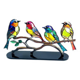 Adorno De Pájaros En Rama, Escultura De Pájaro, Arte