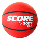 Balón Balóncesto Score By Golty Cuacho No.6-rojo/negro