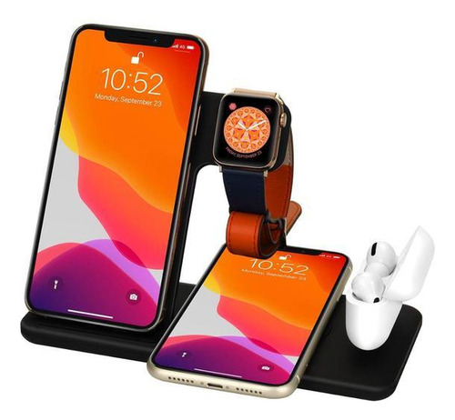 Soporte De Cargador Inalámbrico Rápido De 15w Para iPhone 14