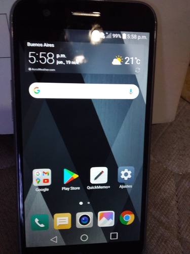 Celular LG K10 2017 Liberado M250 2019 Cambiar Modulo