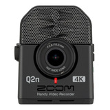 Zoom Q2n4k Videograbadora 4k Con Micrófonos Estéreo X/y Color Black