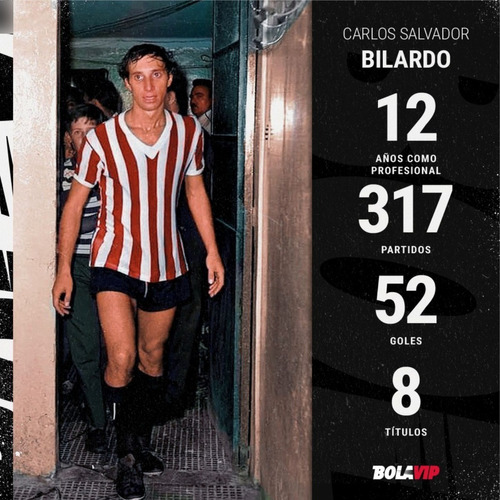 Cartel De Chapa Carlos Salvador Bilardo 15x15 Futbolista 