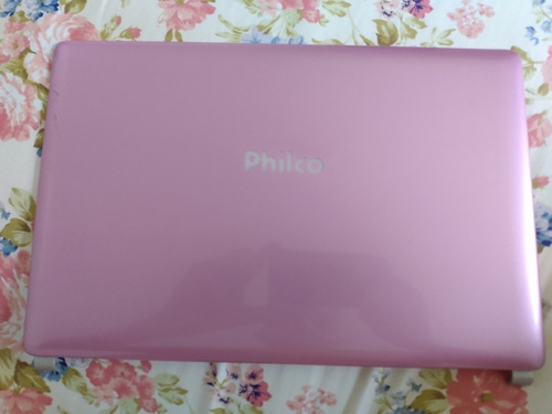 Carcaça Tampa Do Lcd Notebook Philco 14f Rosa