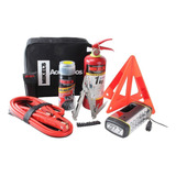 Kit Emergencia Automotriz Vial Mikels C/estuche Kem-9162mi