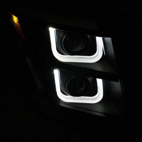 Faros Led  Para Chevrolet Tahoe 2015-2017 Foto 3