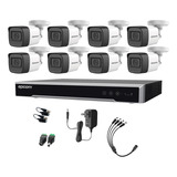 Epcom Kit De Camaras De Seguridad Exterior Metalicas Con Micrófono Integrado Modelo B50kit-plus8-sc Video Vigilancia Turbohd 1080p Cctv 8 Cámaras Bala