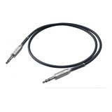 Cable Plug Stereo A Stereo 1/4 6.3mm Proel Bulk140lu1 1 Metr