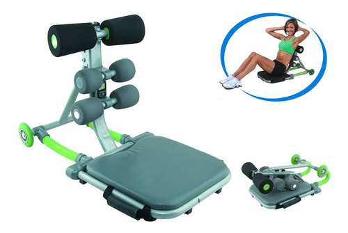 Entrenador Megafit Abdominales Ab Con Ruedas Gym Ejercicio