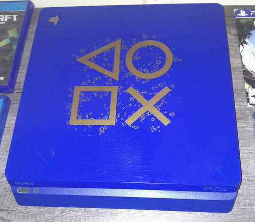 Sony Playstation 4 Limited Edition Con 3 Juegos 