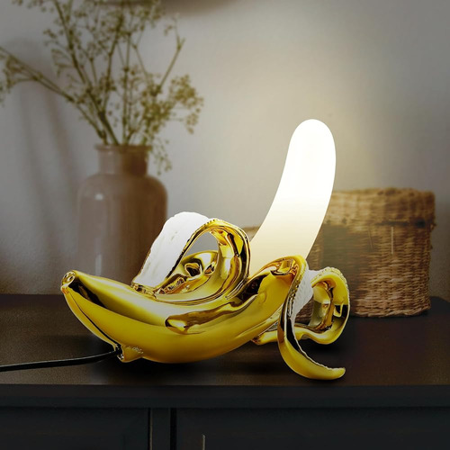 Mayola Lámpara De Mesa De Plátano Moderna, Lámpara De Escrit