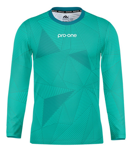 Camiseta De Arquero Pro-one Energy Azul Verde Jade 