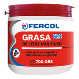 Grasa Fercol De Litio Multiuso 700 Grs Para Engrase