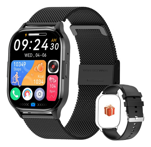 Reloj Inteligente 2.01'' Amoled Llamada Bluetooth Smartwatch