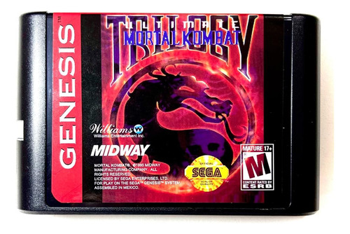 Mortal Kombat  Ultimate Trilogy - Mega Drive (cartucho Novo)