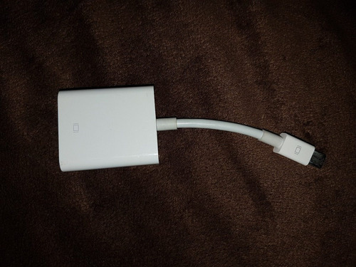 Adaptador Apple Mb572be/b Mini Displayport A Vga *usado