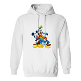 Sudadera Unisex Mod. 033 Mickey, Donald Y Goofy