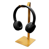 Suporte De Mesa Para Headset Fone De Ouvido Gamer Steel Cor Dourado