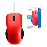 Mouse Exbom  Ms-47 Vermelho