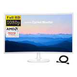 Monitor Samsung 27  Fhd Curvo Para Negocios Con Vga, Hdmi, D