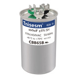 Tnisesm 45+5uf 45/5 Mfd ±6% 370v/440v Ca Cbb65b Condensador