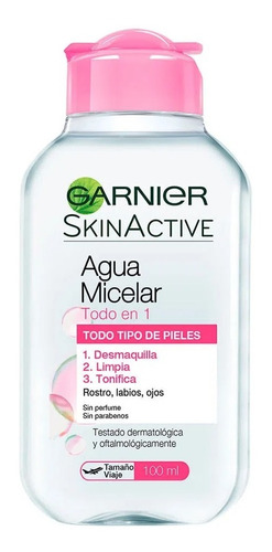 Agua Micelar Garnier 100ml - mL a $104