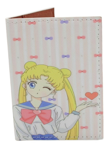 Porta Pasaporte Sailor Moon - Moños- Serena Tsukino + Envío